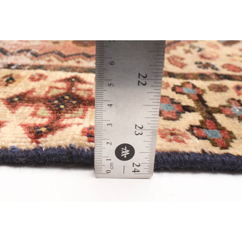 ECARPETGALLERY Hand-knotted Antalya Vintage Copper Wool Rug - 4'2 x 6'5