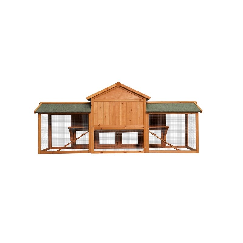 Rabbit hutch outdoor large sales