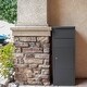 preview thumbnail 11 of 10, Large Single Compartment Locking Parcel Drop Box - 41.5"Hx 12"Dx 16.25"W