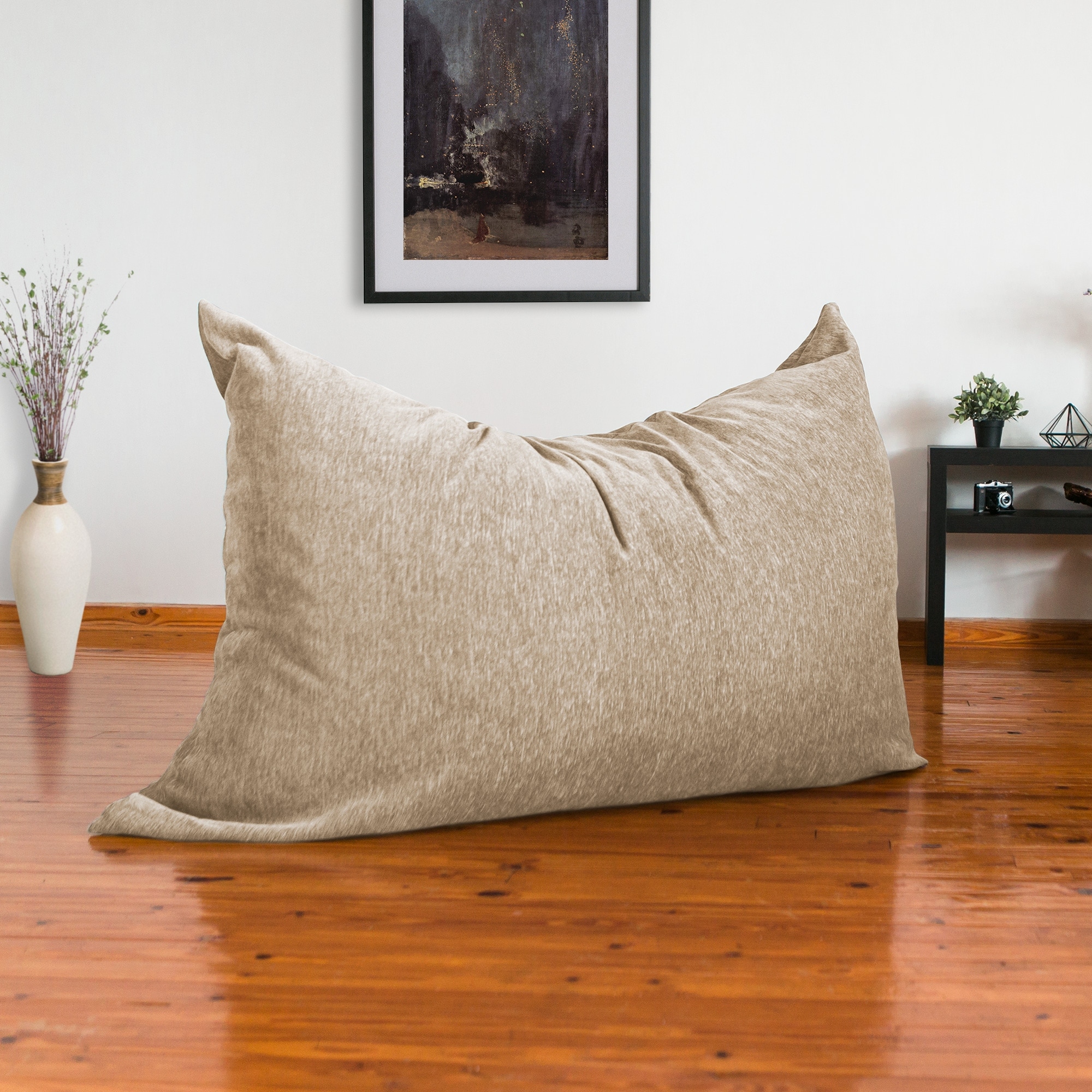 Jaxx Floor Chenille Pillow Bean Bag Lounger Bed Bath Beyond 17783534