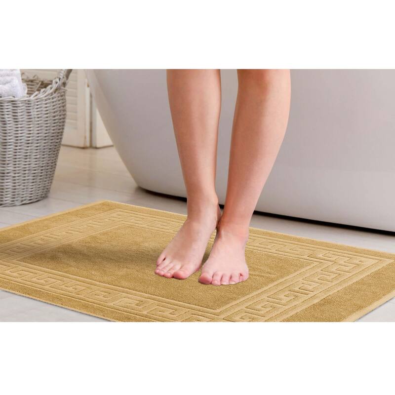 Superior Plush & Absorbent 900 GSM Cotton Bath Mat - (Set of 2)