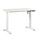 preview thumbnail 15 of 15, White Electric Standing Desk 4 Memory Presets 47x26 Inch USB A C Ports