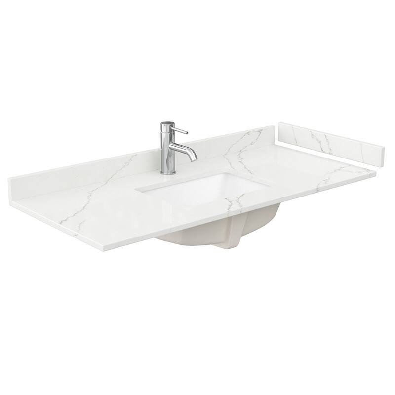 Wyndham Collection WCH818148S-QTZ-UNSMXX Amici 48" Free Standing