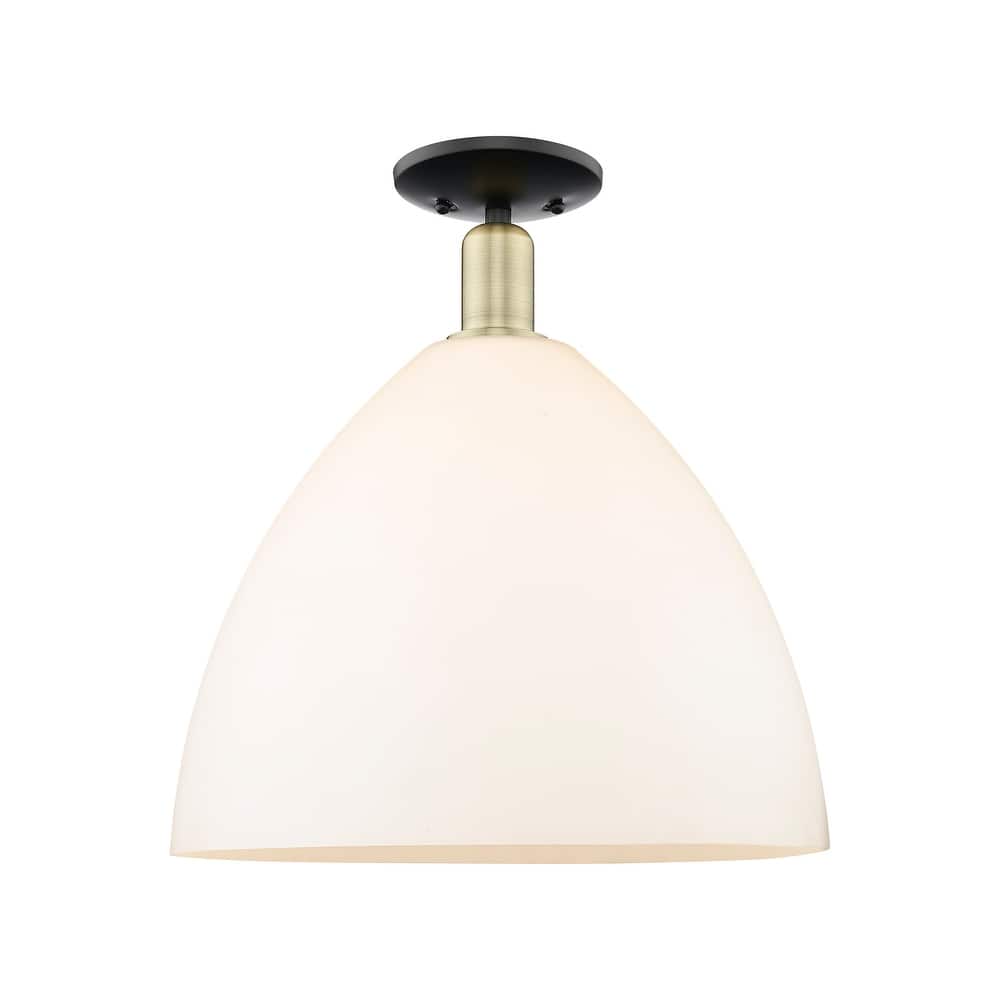 Innovations Lighting 716-1C-19-16 Bristol Semi-Flush Bristol 16" Wide