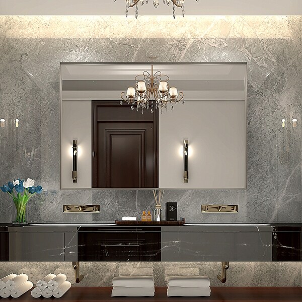 Luxurious Bathroom Mirror with Innovative Design and Premium