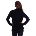 preview thumbnail 12 of 12, Simply Ravishing Women's Basic Long Sleeve Open Cardigan (Size: Small-5X)