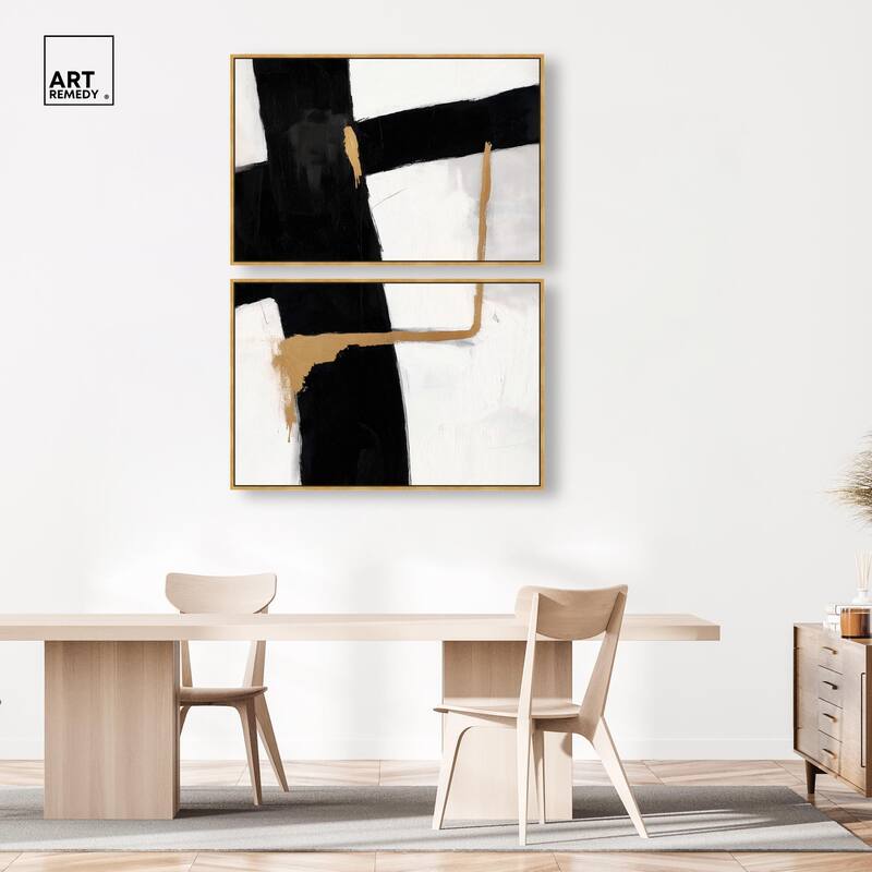 Urban Grid III Canvas Set of 2 by Art Remedy