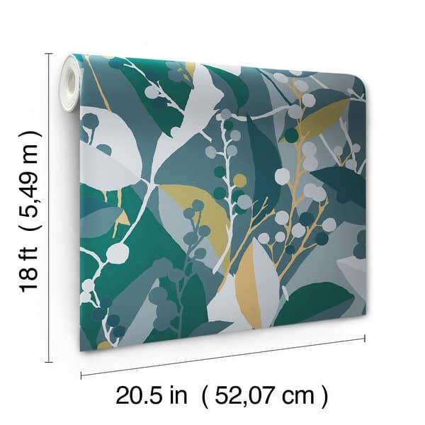 RoomMates Brisbane Peel and Stick Wallpaper - Bed Bath & Beyond - 38284212