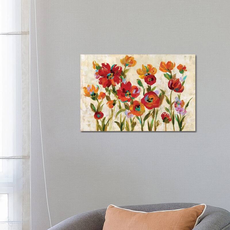 iCanvas "July In The Garden I" by Silvia Vassileva Canvas Print - 18x26x1.5