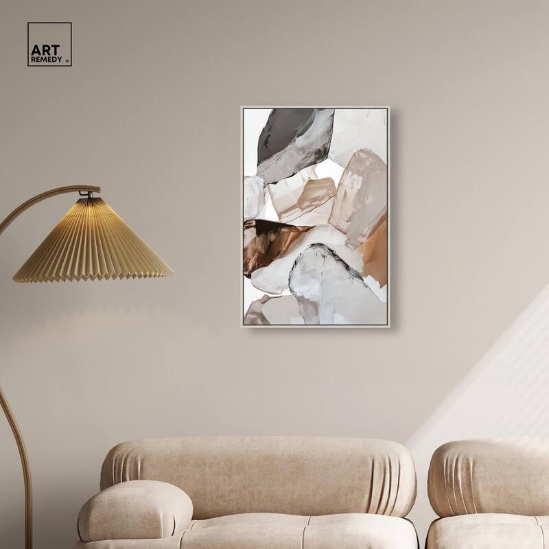 Sedimentary Hues II Canvas by Art Remedy