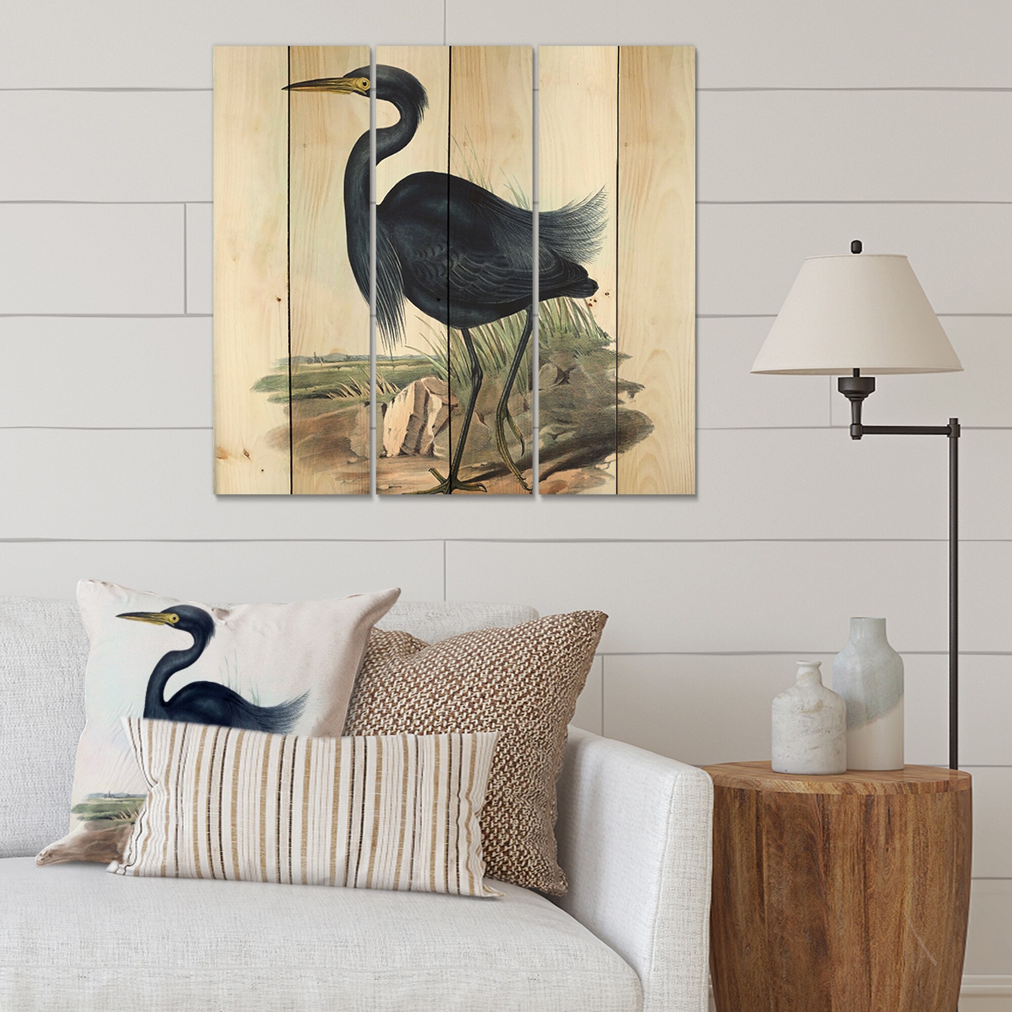 Designart 'Vintage Australian Birds III' Traditional Print-image