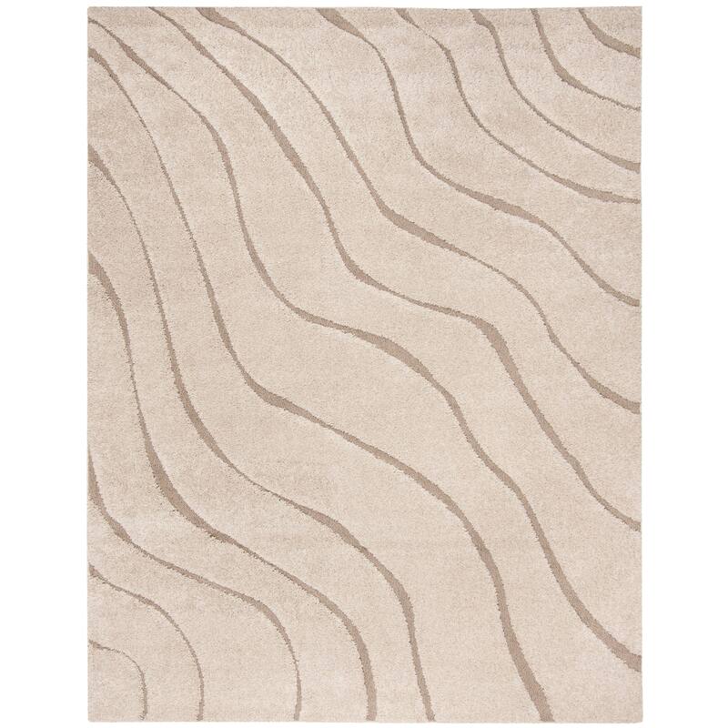 SAFAVIEH Florida Shag Hervor Soft Serene Waves 1.2-inch Thick Rug