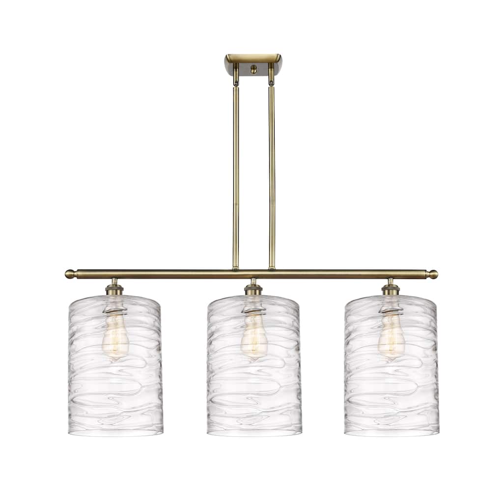 Innovations Lighting Cobbleskill - 3 Light 36" Island Light