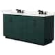 Option Green / Giotto Quartz Top / Matte Black Hardware