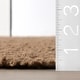 preview thumbnail 5 of 19, Nuloom Thellia Textured Flatweave Shag Rug