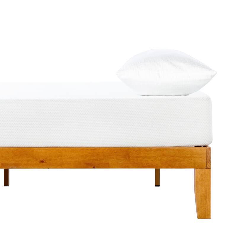 12" Classic Solid Wood Platform Bed Frame
