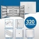 preview thumbnail 7 of 7, 320 Capacity Fixed Position Key Cabinet with Key Lock