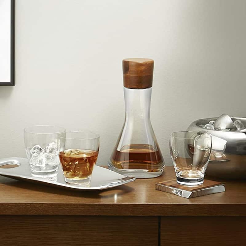 Nambe Twist Coaster Set - 4.25"