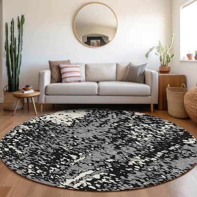 Premium Washable Super Soft Abstract Causal Mayfield Rug