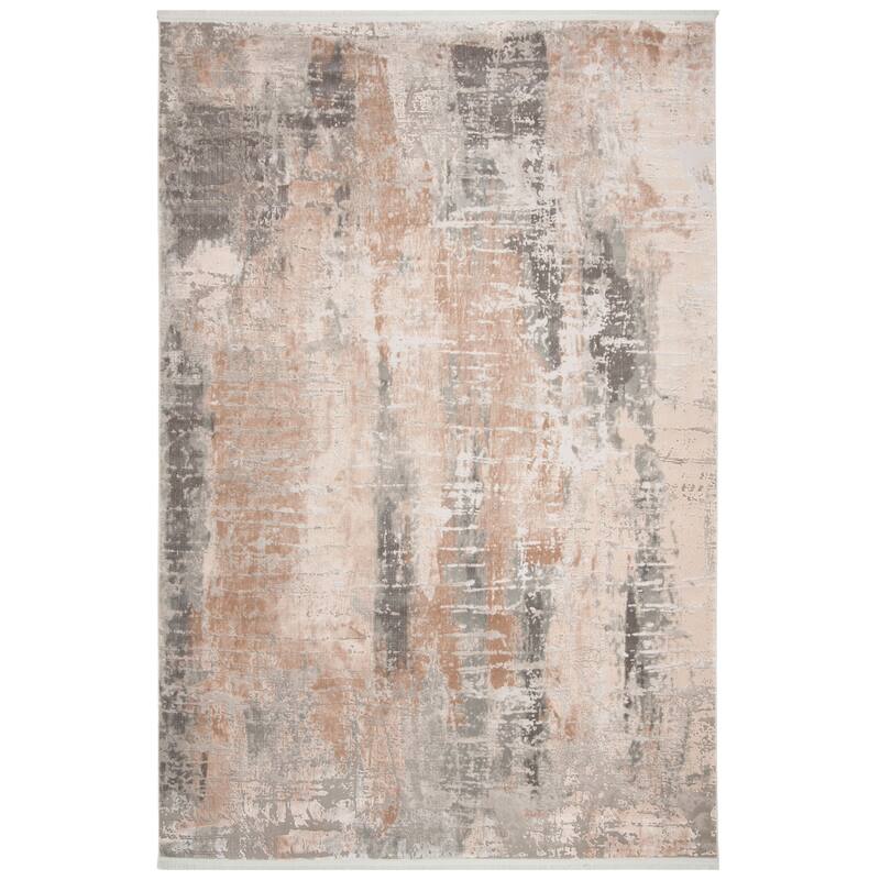 SAFAVIEH Eclipse Irisa Vintage Boho Abstract Viscose Rug with
