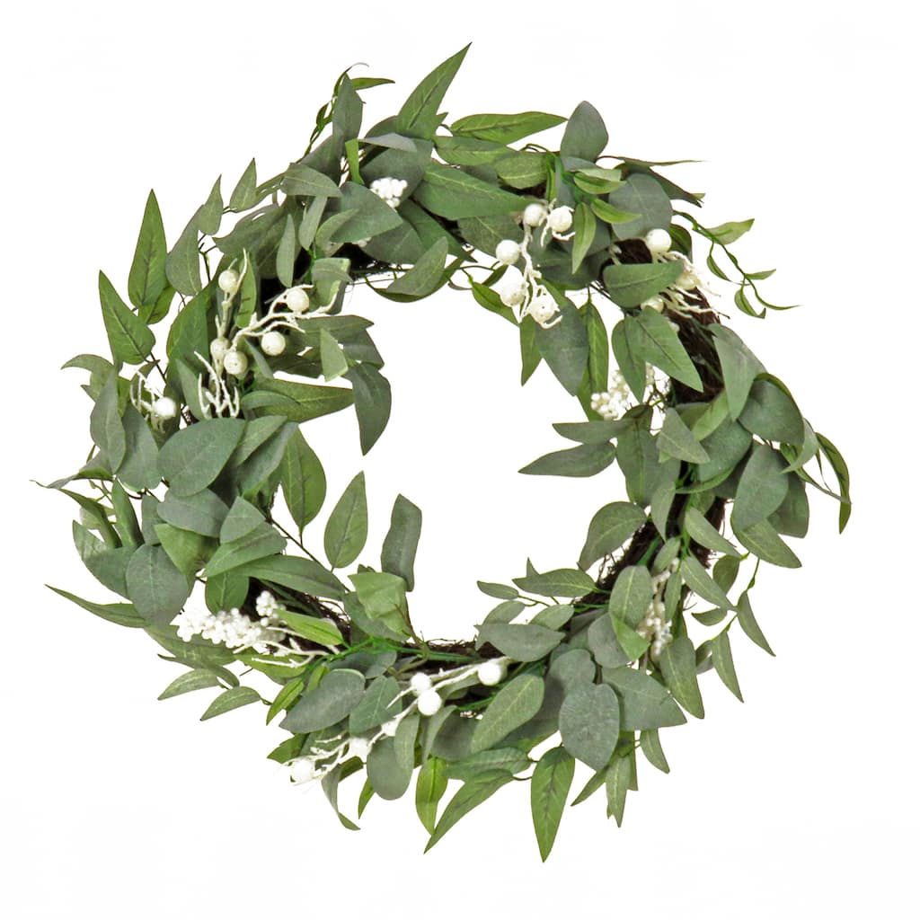 National Tree Company 2 ft. Mixed Leaves Christmas Wreath - 2 ft