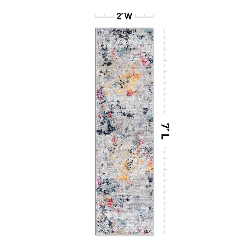 Modern Abstract Whispers Area Rug