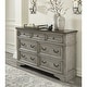 preview thumbnail 1 of 3, Ashley Furniture Lodenbay Gray & Brown Dresser
