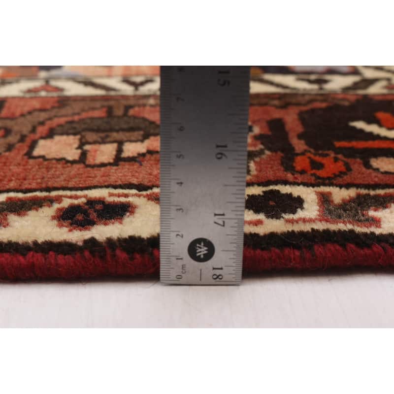 ECARPETGALLERY Hand-knotted Kayseri Vintage Red Wool Rug - 4'11 x 7'1
