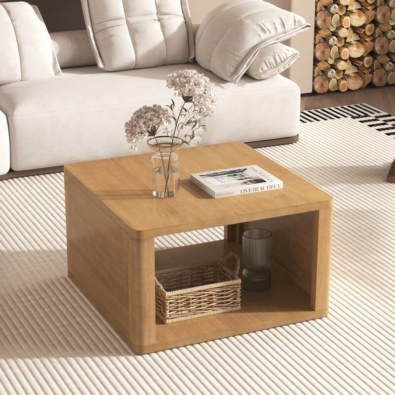 Square Coffee Table for Living Room