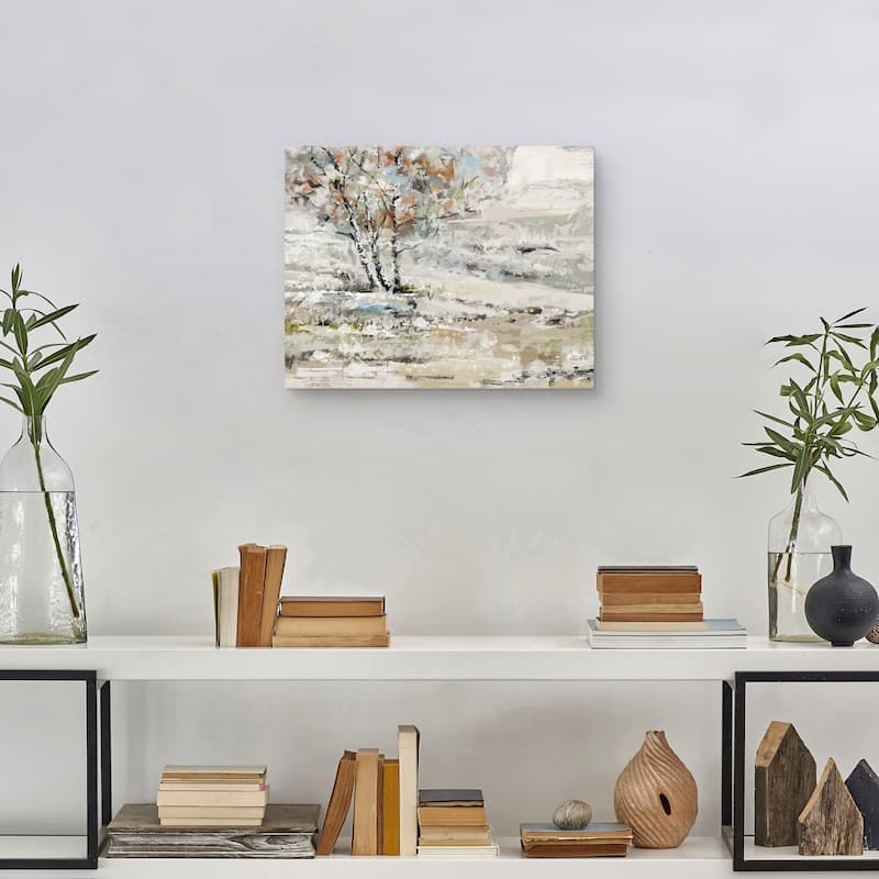 Meadow Tree by Studio Arts Canvas Art Print