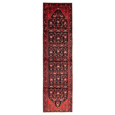 Andelz Navy Rug 3'7" x 13'6" - 3'7 x 13'6