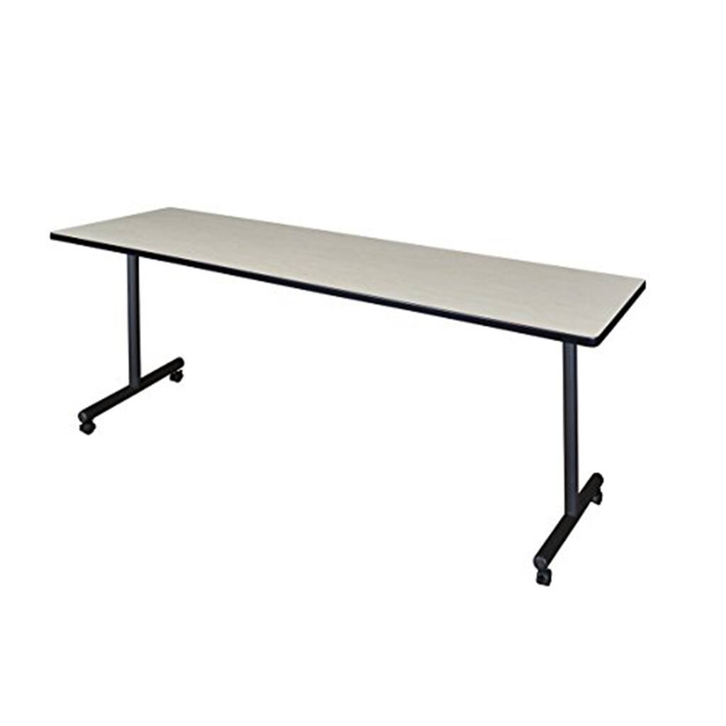 84" x 24" Mobile Training Table- Maple