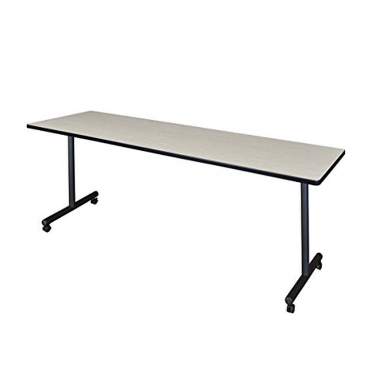 84" x 24" Mobile Training Table- Maple