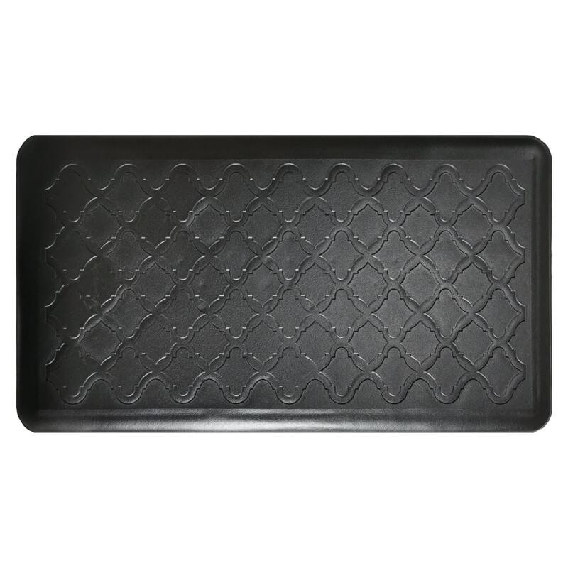 Premium Anti-Fatigue Comfort Mat, Thick, Non-Slip & All-Purpose Comfort - for Kitchen, Office Standing Desk - 39''x20'' - Black