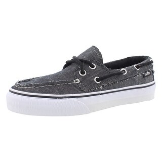 vans zapato black white
