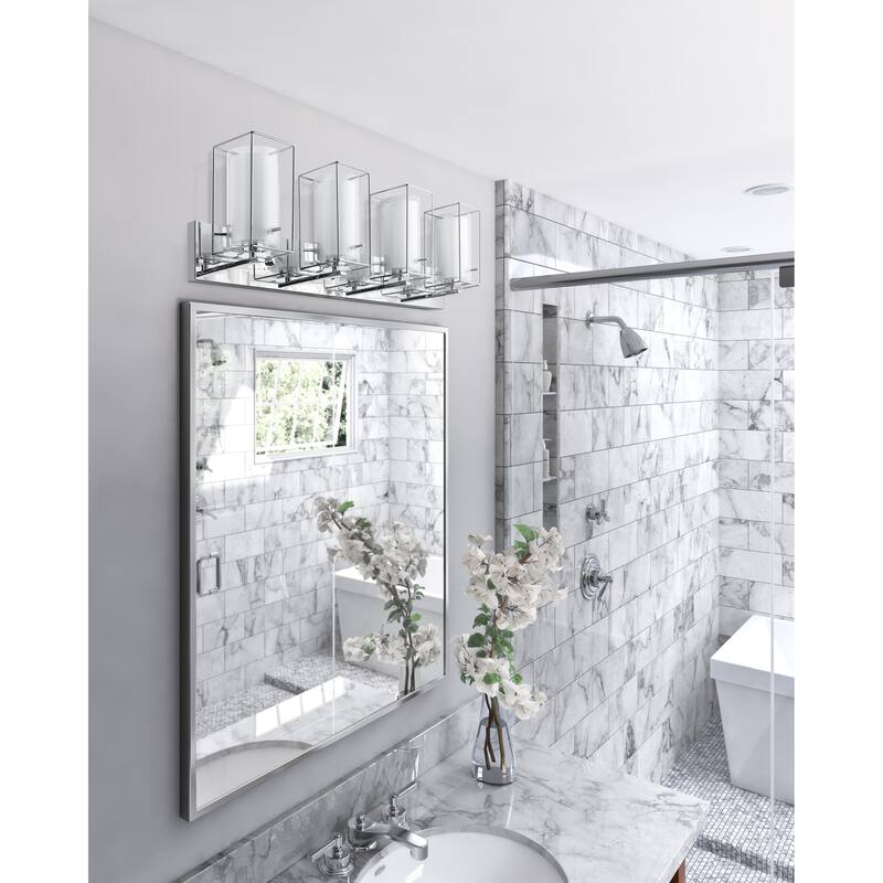Eglo Iride 4-Light Chrome Vanity Light - Chrome