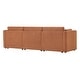 preview thumbnail 84 of 179, Mia Oversized Modular Sectional Fabric Sofa