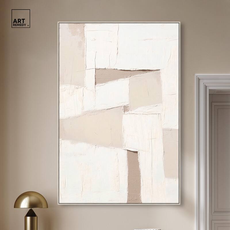 Plastered Planes I Canvas by Art Remedy