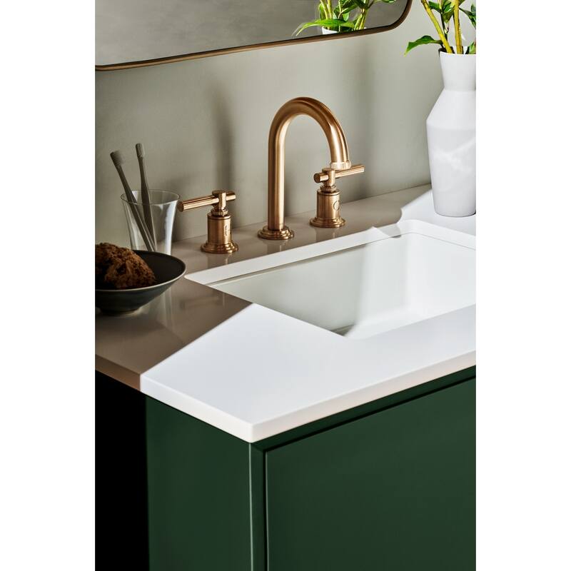 Robern TB25UCO-1 25" Quartz Vanity Top for Single Hole Faucet