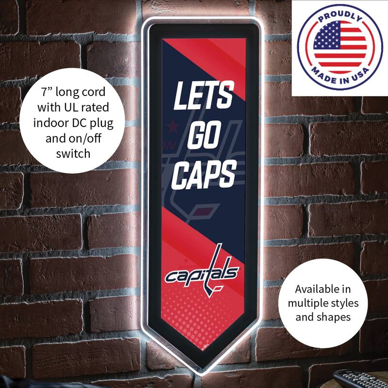 Washington Capitals LED Lighted Sign