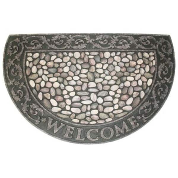 Trafficmaster Gothic Iron Brown 23 In X 35 In Door Mat 164812 The Home Depot