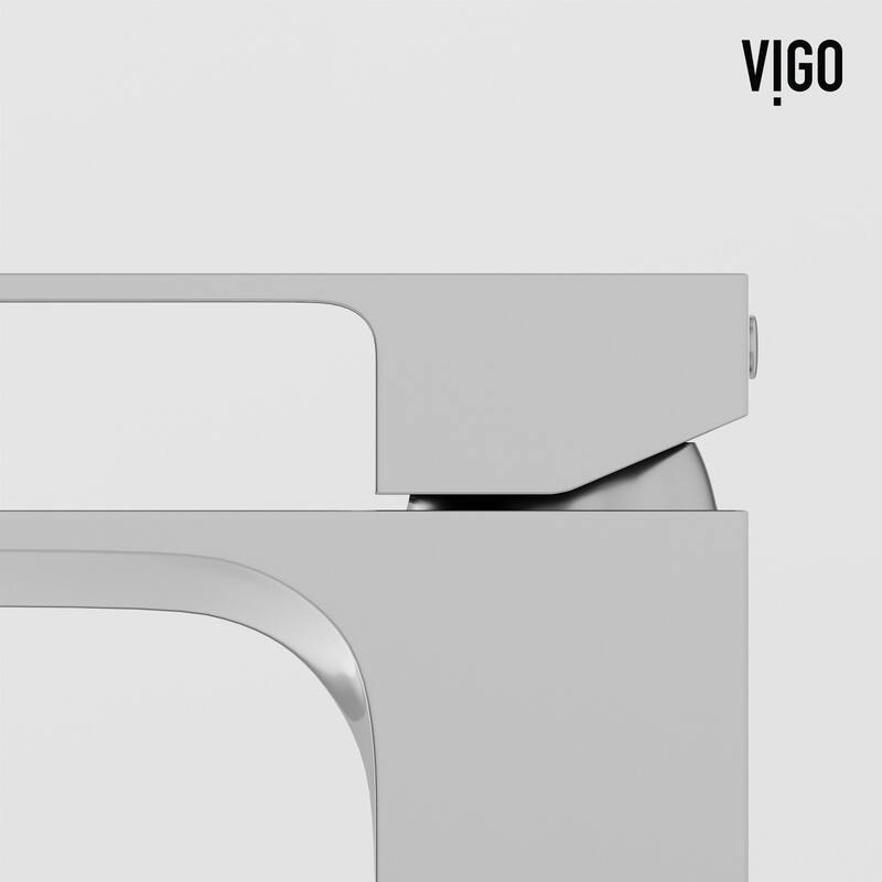 Vigo VGT2084 Duomo Gothic 18" Rectangular Concrete Vessel Bathroom