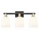 Option Black Antique Brass / White