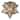 Atlas Lighting Moravian Star Antiqued Glass and Metal Flush Mount
