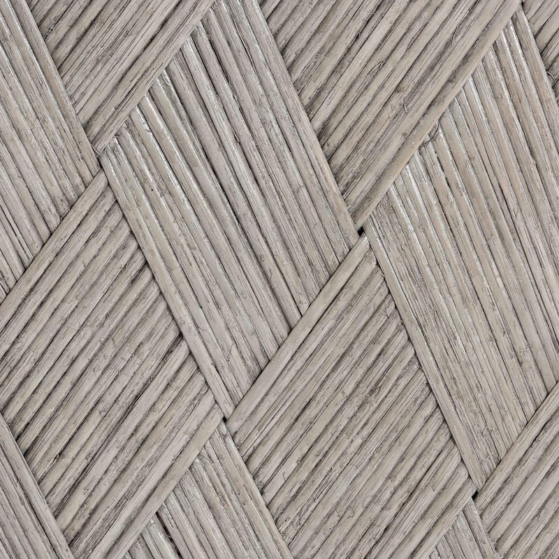 Melbourne Natural Rattan Lounge Chair - Handwoven Wicker Armchair with Tuxedo Frame for Living Room, Lounge, or Sun Room