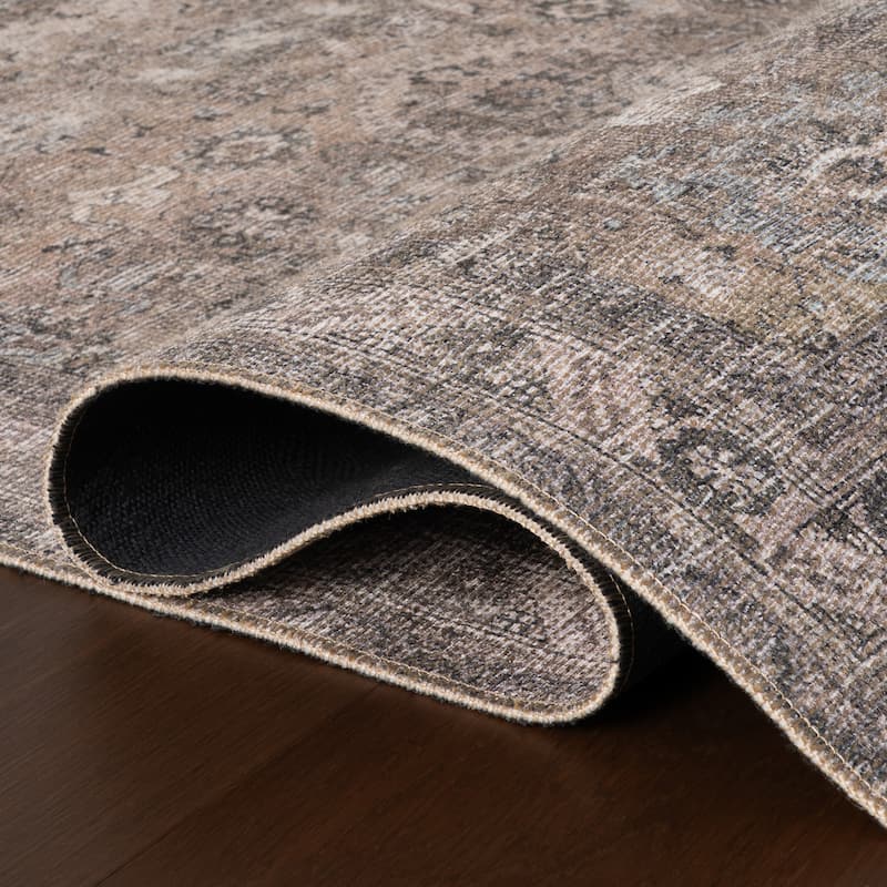 Nuloom Mirelli Antiqued Jute-Blend Area Rug