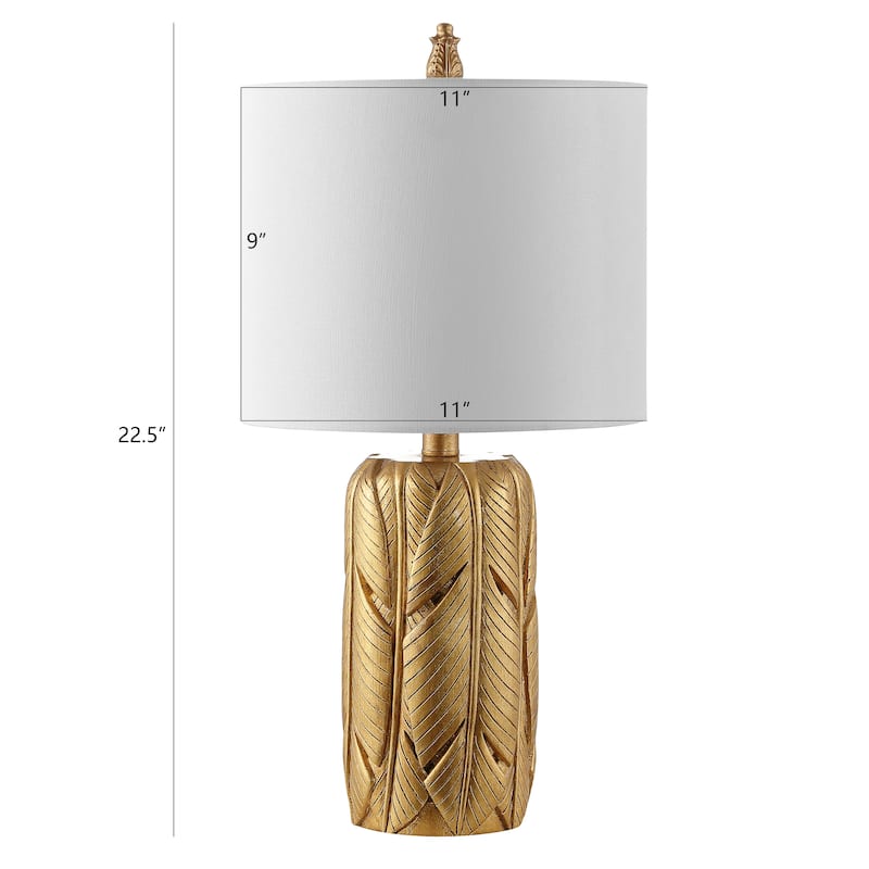 SAFAVIEH Lighting Bodhild 23-inch LED Table Lamp - 11" W x 11" L x 22.5" H - 11Wx11Dx23H