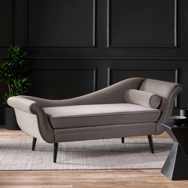Christopher Knight Home - Calvert Upholstered Chaise Lounge
