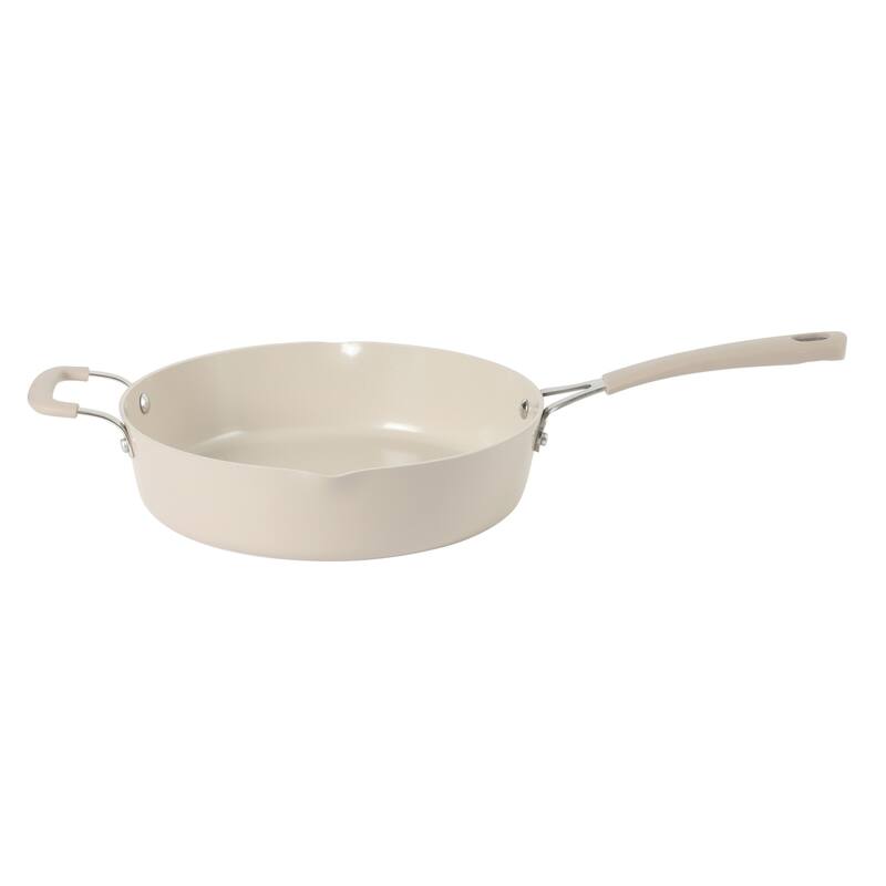 Martha Stewart Heathland Premium Nonstick 10-Piece Aluminum Cookware Set.