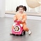 preview thumbnail 5 of 4, Timate: Push & Ride Racer - Pink & Monkey - Foot-To-Floor Car Ride-On, Ages 1-2